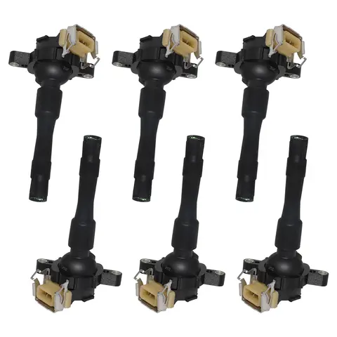 6PCS Ignition Coil 12131703228 UF300 For BMW E38 E39 E31 E36 E46 X5 Z3 Z8 540i 325i MG ZS 180 ROVER 45 75 12131748018 1748017