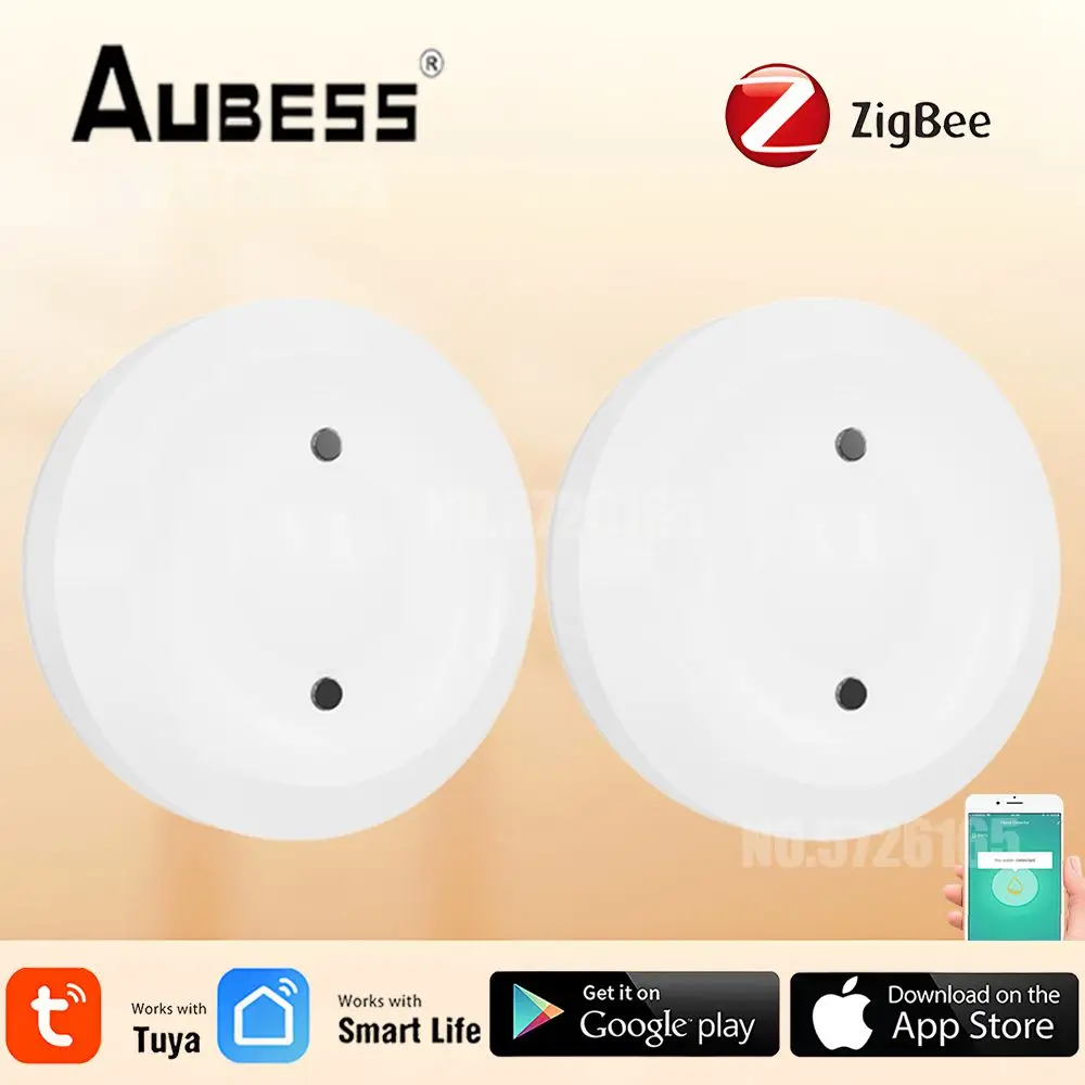 

ZigBee TUYA Water Immersion Sensor Smart Life Leakage Sensor Tank Full Water Linkage Alarm Smart Life APP Remote Monitoring