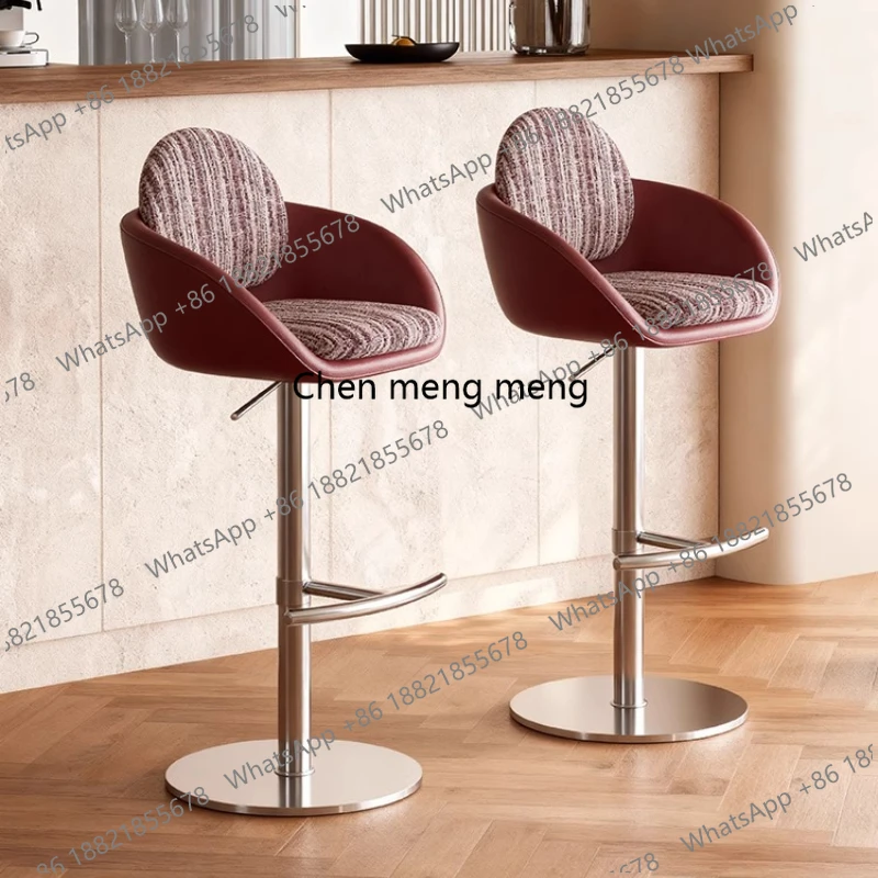 

Counter Office Bar Stools Kitchen Luxury Make Up Living Room High Bar Chairs Designer Restaurant Bancos De Bar Salon Furniture