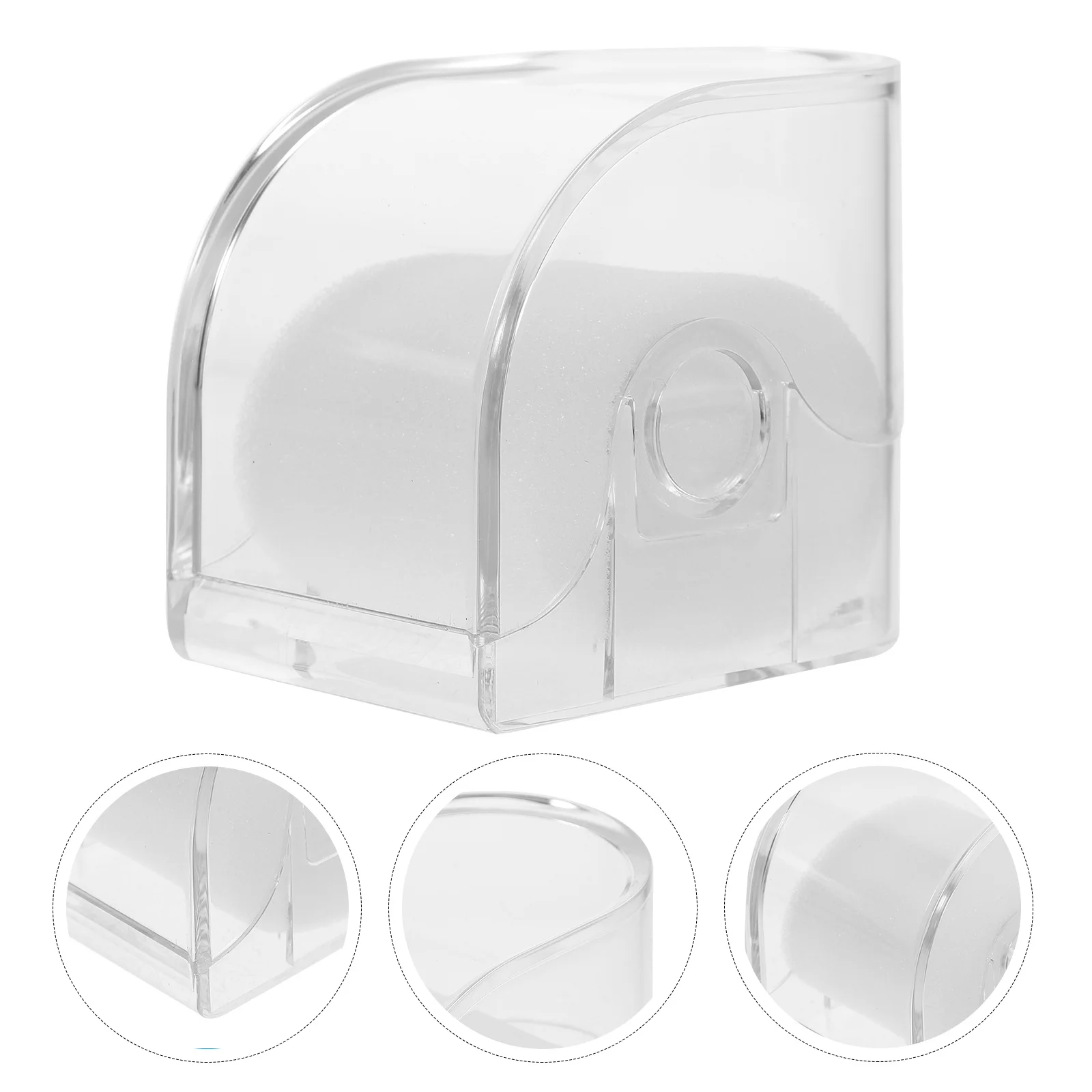 

2 Pcs Slots Transparent Clear Display Watch Storage Case Watches Holder Small Boxes Organizer