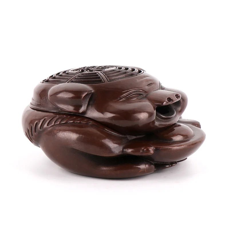 Copper Home Use, Antique-Style Burner Incense And Sandalwood, Creative Decorative Piece For Buddh