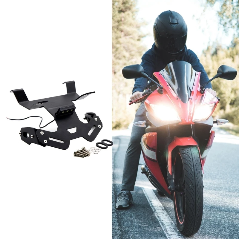 

Сменная рамка номерного знака с подсветкой для CB125R CB250R, модификация мотоцикла, аксессуары, комплект элиминаторов