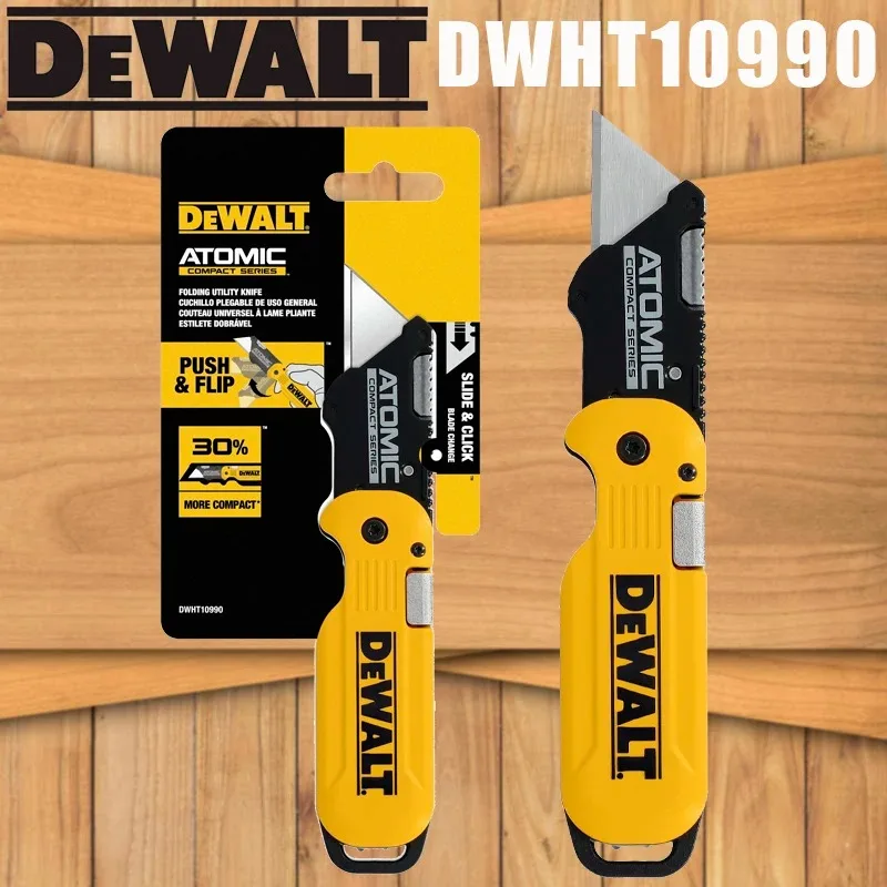 

DEWALT DWHT10990 Knife ATOMIC Universal Compact Slide & Click Compact Series DIY Practical Art Knife