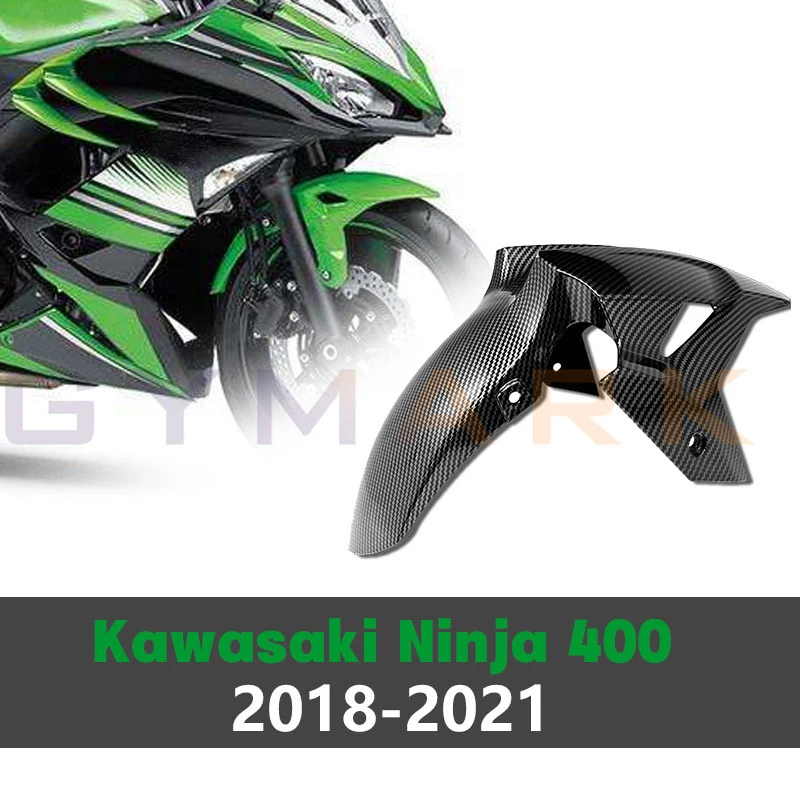 

2021 Fit For K-AWASAKI N-inja 400 2018 2019 2020 Motorcycle ABS injetion Front Tire Fender Fairing Part N-inja400