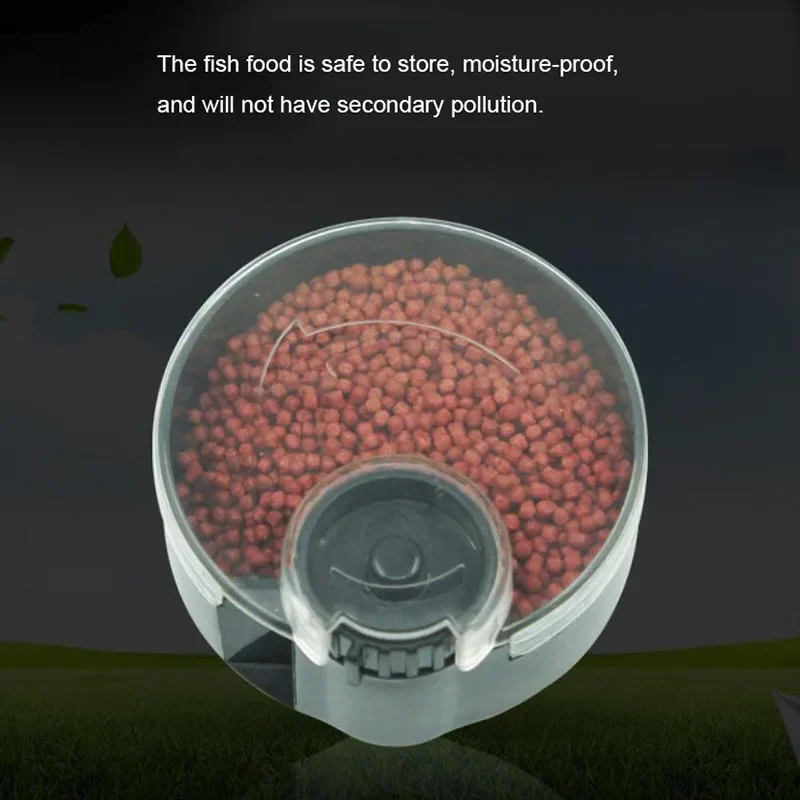 New Electronic Fish Food Feeder Automatic Aquarium Tank Auto Fish Feeder Timer Food Feeding Timer Fish Supplies Easy Operation