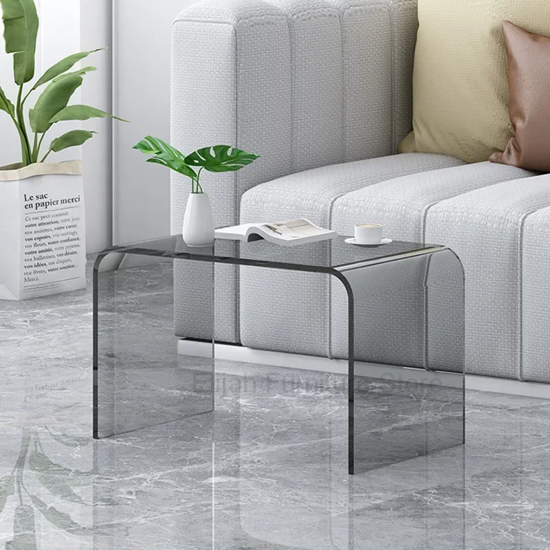 

Transparent Luxury Table Centro Balcony Kitchen Regale Apartamento Hallway Decoration Coffee Table Mueble Lounge Suite Furniture