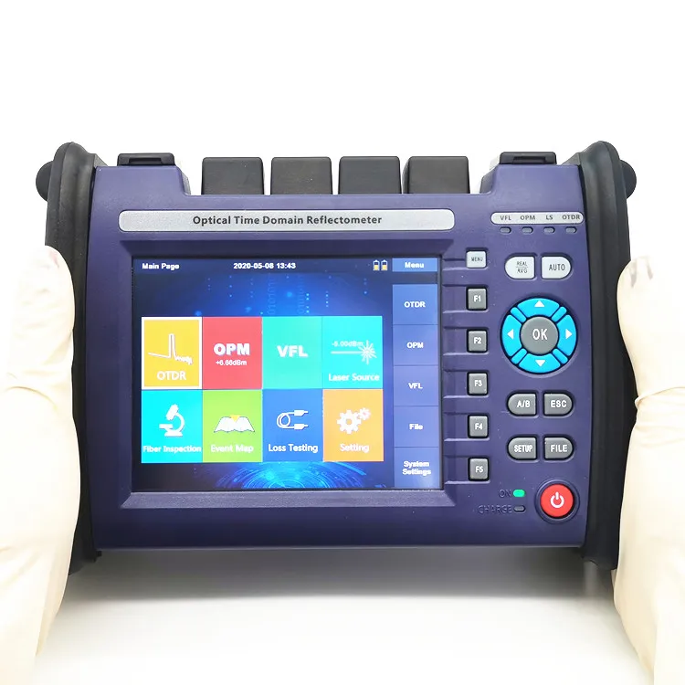 

Optional Wavelength Fiber Optic Handheld SHINHO X-2100 Otdr Power Meter Optical Fiber Tester