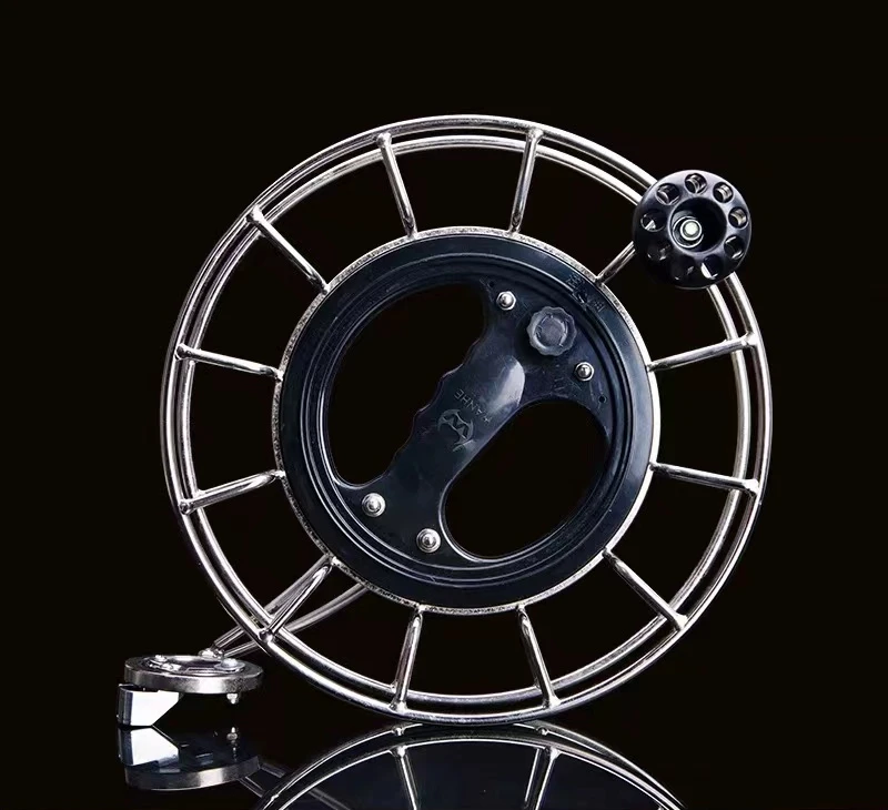 Rueda de pipa grande, carrete de acero inoxidable, pipas voladoras de pulpo, juguete profesional, pipa de viento deportiva, juguetes para niños al aire libre, pipas gigantes