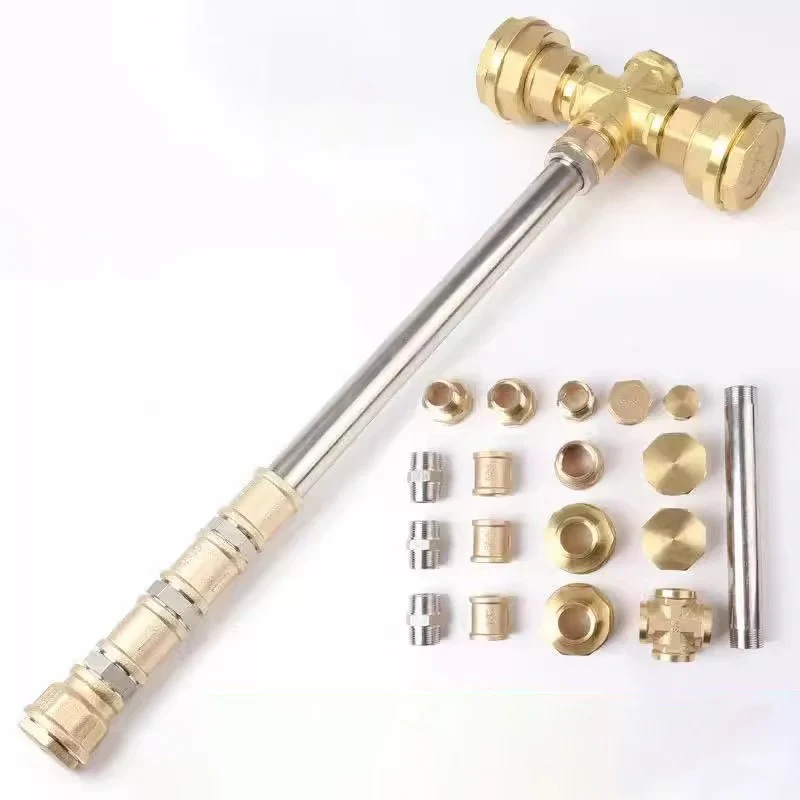 

DIY фигурки молотка креативные миниатюры ручной работы скульптуры гостиная рабочий стол серебряный молоток орнамент интерьер украшения дома