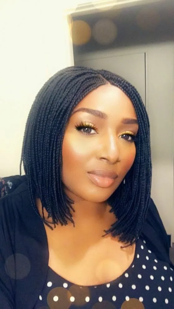 Рисунок 3 - Парики с косой для чернокожих женщин