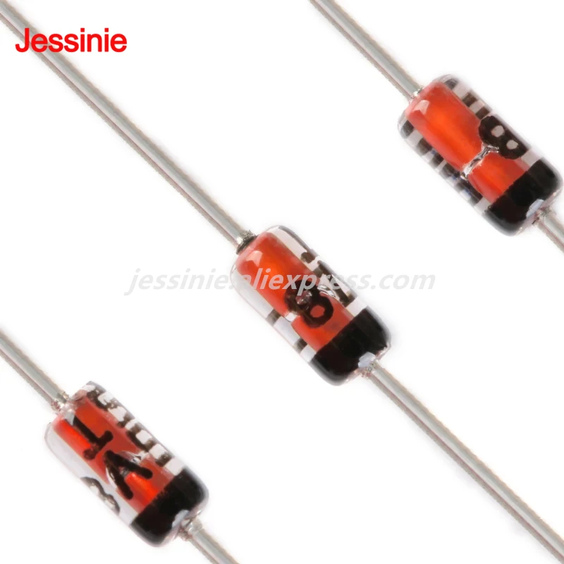 Diodo Zener Original, 1W, DO-41, 56V, 47V, 33V, 30V, 24V, 20V, 18V, 16V, 15V, 13V, 12V, 11V, 9.1V, 8.2V, 10 PCes 7,5 v, 6.2v, 5.6v, 4.7v, 3.9v, 3.3v