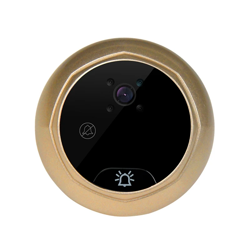 2.4 Inch TFT Color Screen Display Door Peephole Camera Viewer, Doorbell Video Camera PIR Night Vision 160 Wide Angle