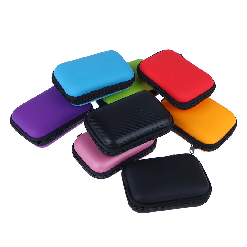 Mini Camera Case Bag Multi-functional Earphone Bag Video Waterproof Digital Portable Hard Bag EVA Storage Box Storage Bag 1Pc