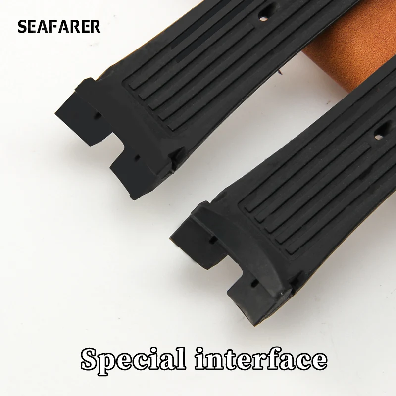 For Citizen Silicone Watch Strap Aw1475 1476 1615 Ca4154 Notch Rubber Watch Chain Male 24M