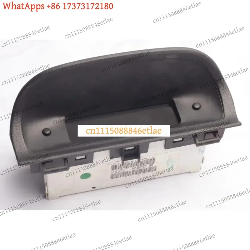 k3 9652809977 Zero Clearance 18-Pin Digital Clock Radio Display for Peugeot 307 Sagem Multifunction Info Screen
