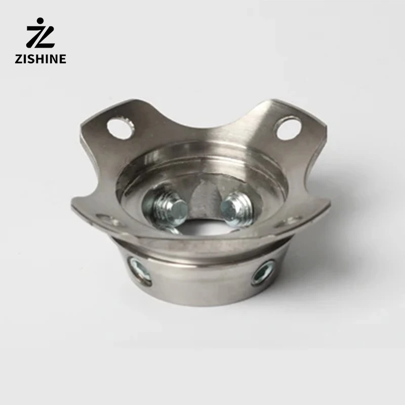 

Гнездо для протеза конечностей из нержавеющей стали, вогнутая соединительная пластина с четырьмя челюстями, аксессуары, детали, искусственные ортезы, протезы, крепление