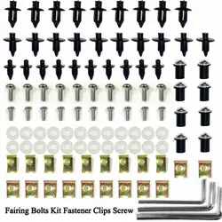 Motorcycle Accessories Fairing Screw Body Bolt Nut Kit Clips Screws Set For Yamaha FJR1300 FJR FJ-R FJ R1300 1300 2001-2005