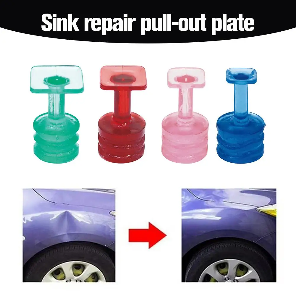 40pcs Glue Tabs Dent Removal Tools Dent Removal Tool Auto Paintless Dent Repair Glue Tabs Auto Maintenance Tools For Car Body