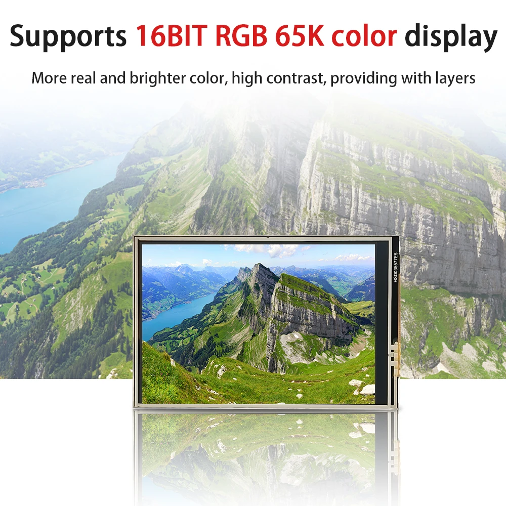 Keyestudio 1.44/1.8/2.0/2.8/3.5 SPI Interface Series TFT Display For Arduino UNO,Mega 2560,C51,STM32 With/Without Touch Function image 5