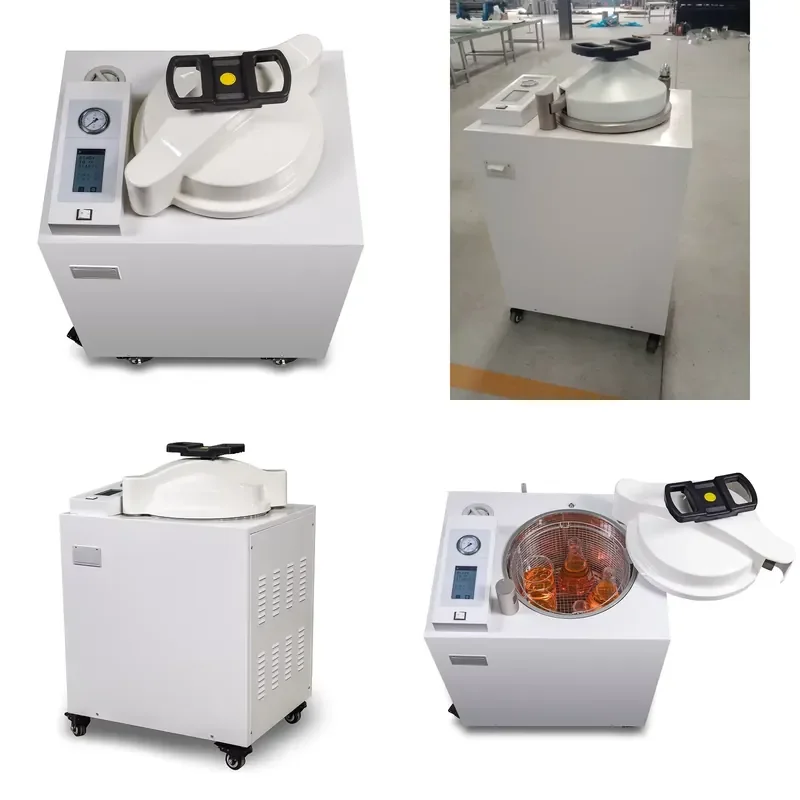 26 VS-100V Vertical Steam Sterilizer Class B with Various Sterilization Programs