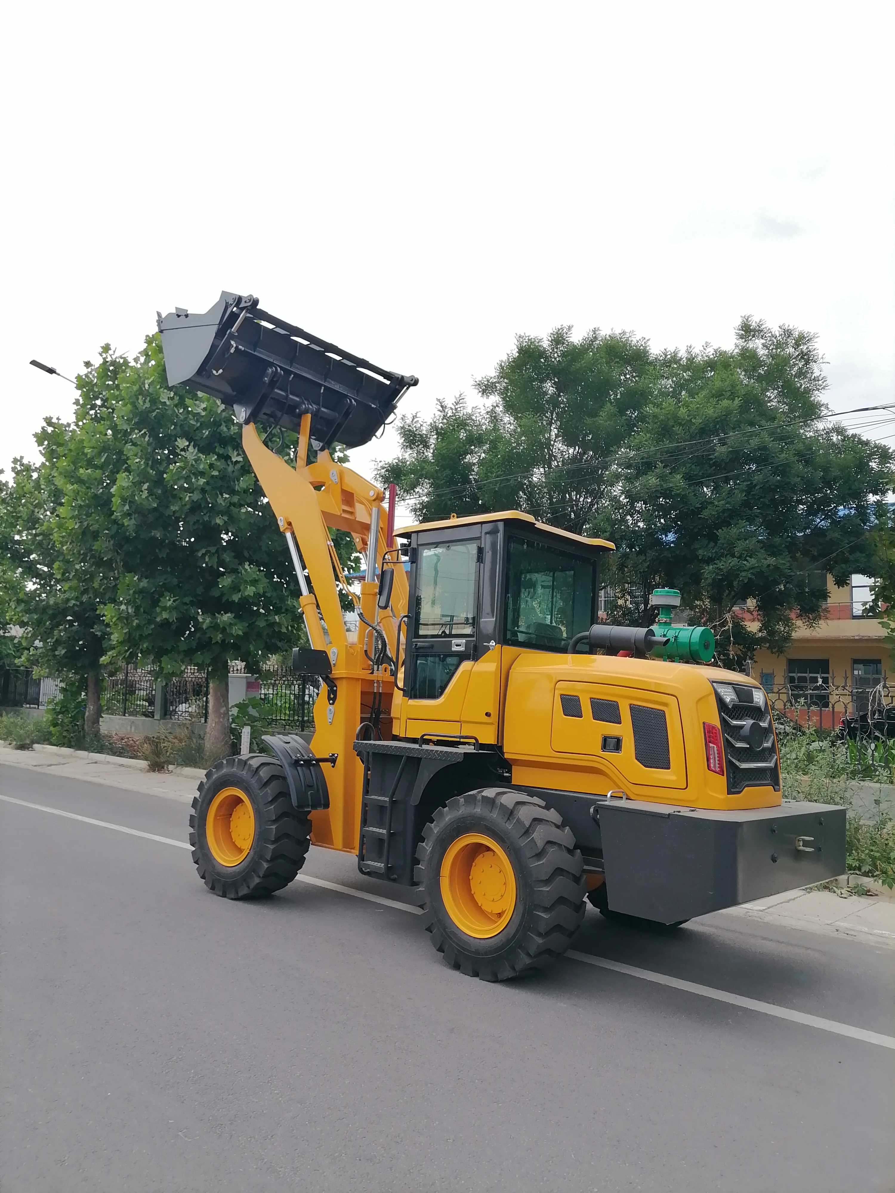 Best Price High Quality Chinese Manufacturer 6.5 TON Wheel Loader diesel with Powerful Engine Construction Equipment
