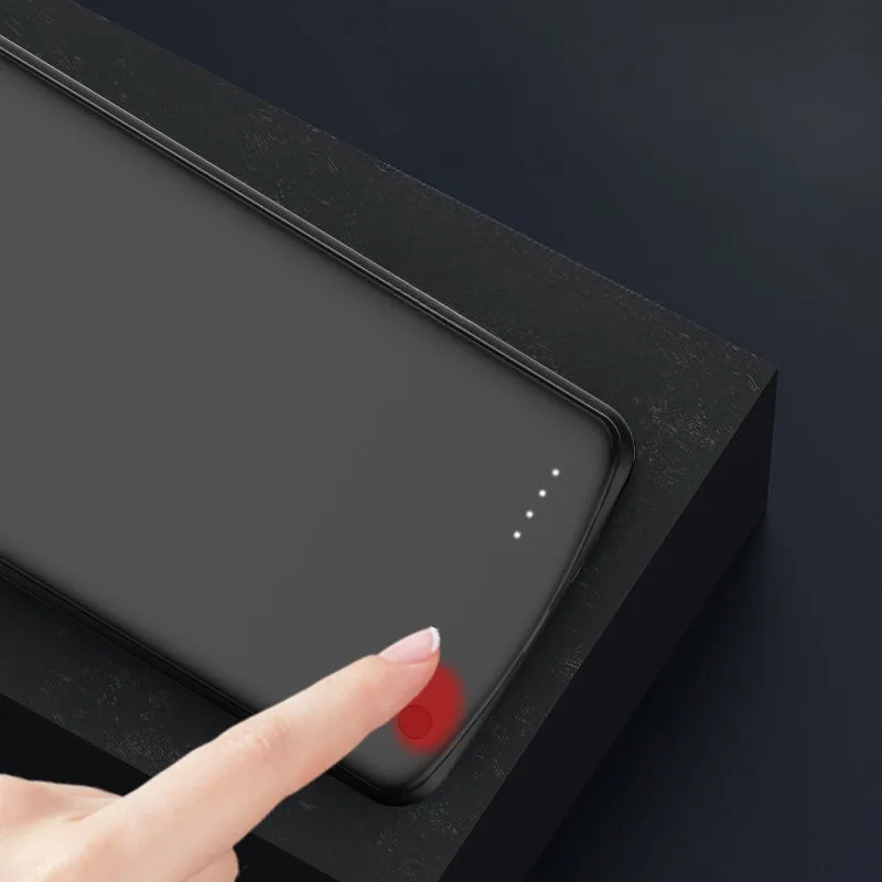 OPPO Find X3 Pro Neo用10000mAhバッテリーチャージャーケース、Find X3用スリム耐衝撃外部バッテリー充電カバー