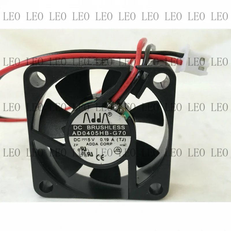 MY For ADDA AD0405HB-G70 5V 0.19A 4CM 4010 double ball cooling fan 2pin
