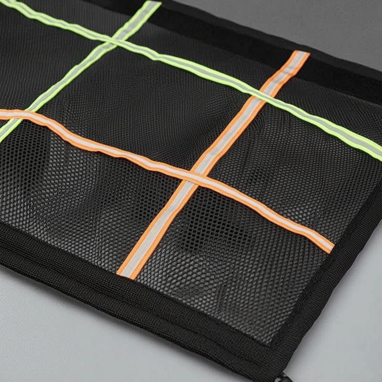 Car Ceiling Cargo Net Hanging Car Roof Storage Organizer Cargo Net with Straps Space-Saving Overhead Storage Organizer