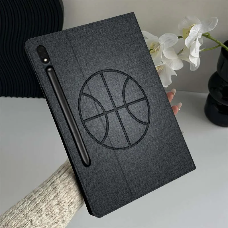 

Cool Basketball Design Pattern For Samsung Galaxy Tab S7 S8 S9 S10 11 12.4 13.1 FE Plus Lite Inch Cover Tablet Case