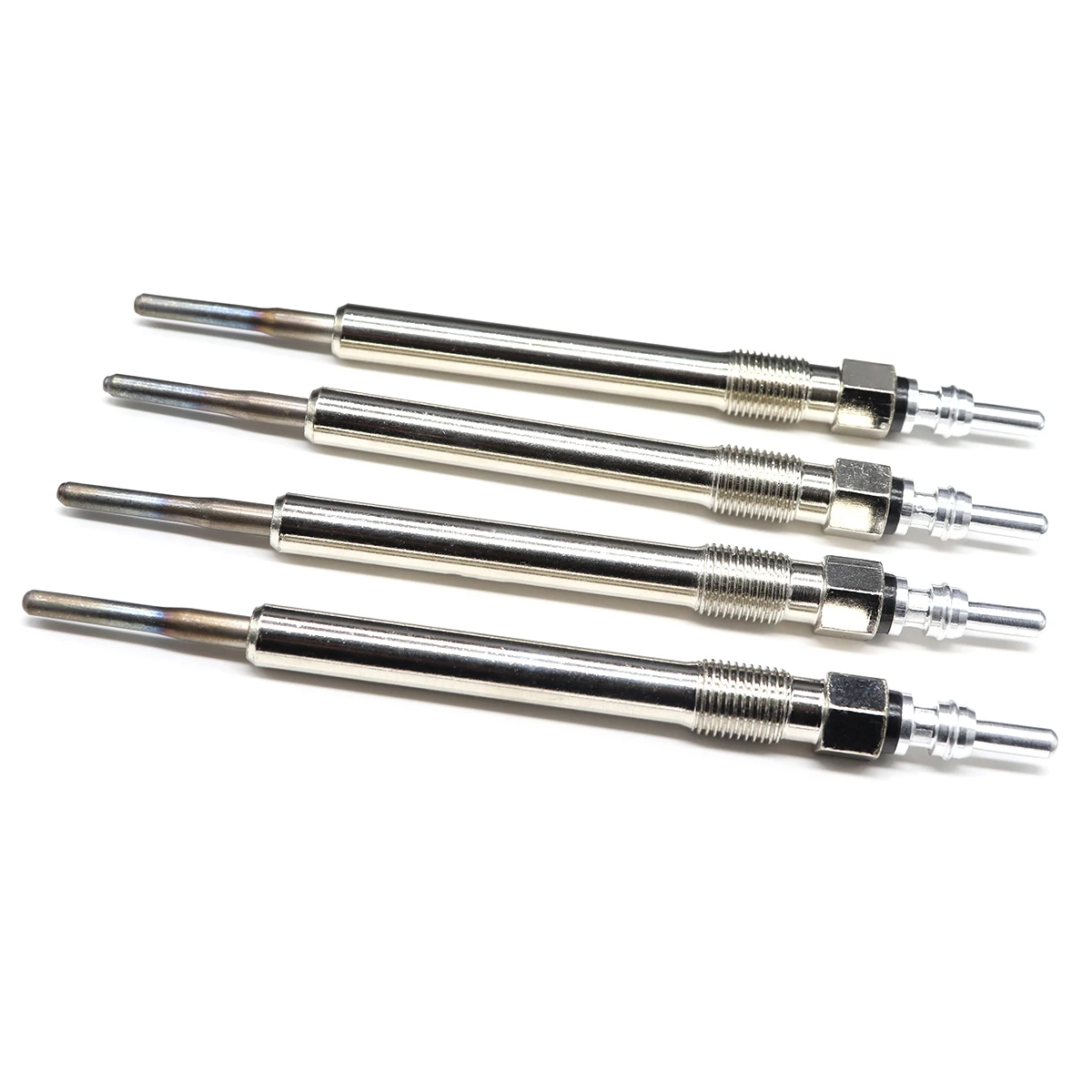 4PCS Diesel Heater Nickel Plating Glow Plugs 4.4V 03L963319 For Audi TT 8J FV A1 A3 A4 A5 A6 A7 A8 Q2 Q3 Q5 Q7 Q8  1.6 2.0 TDI