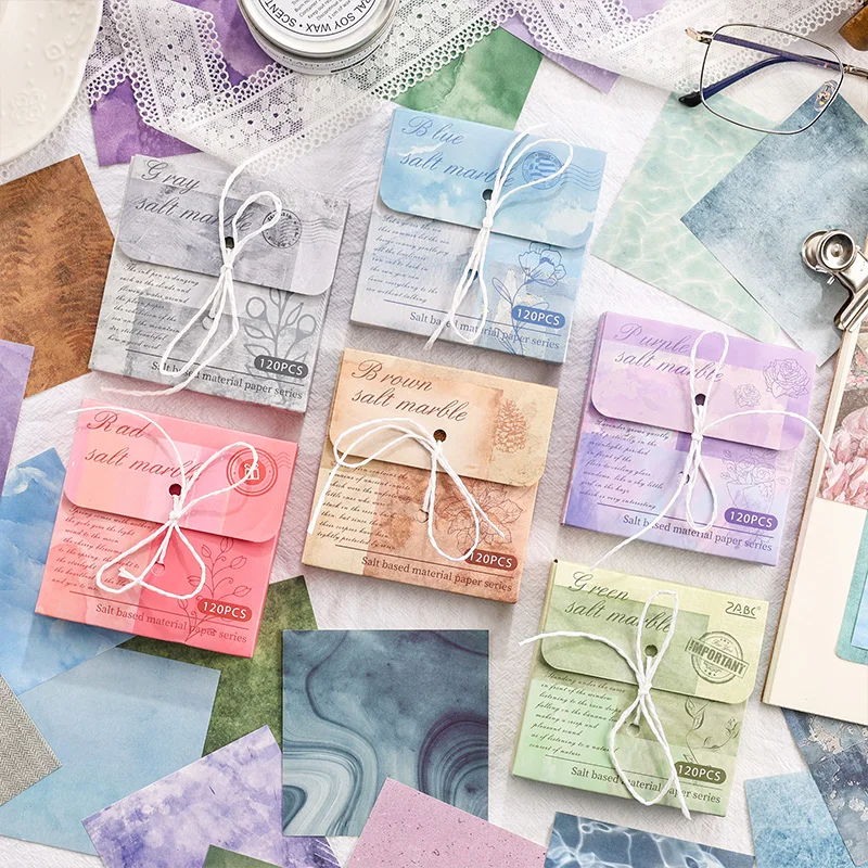 Retro Paper Message Memo Pad, The Wind Runin Mid Summer Series, Lote 6 Pc