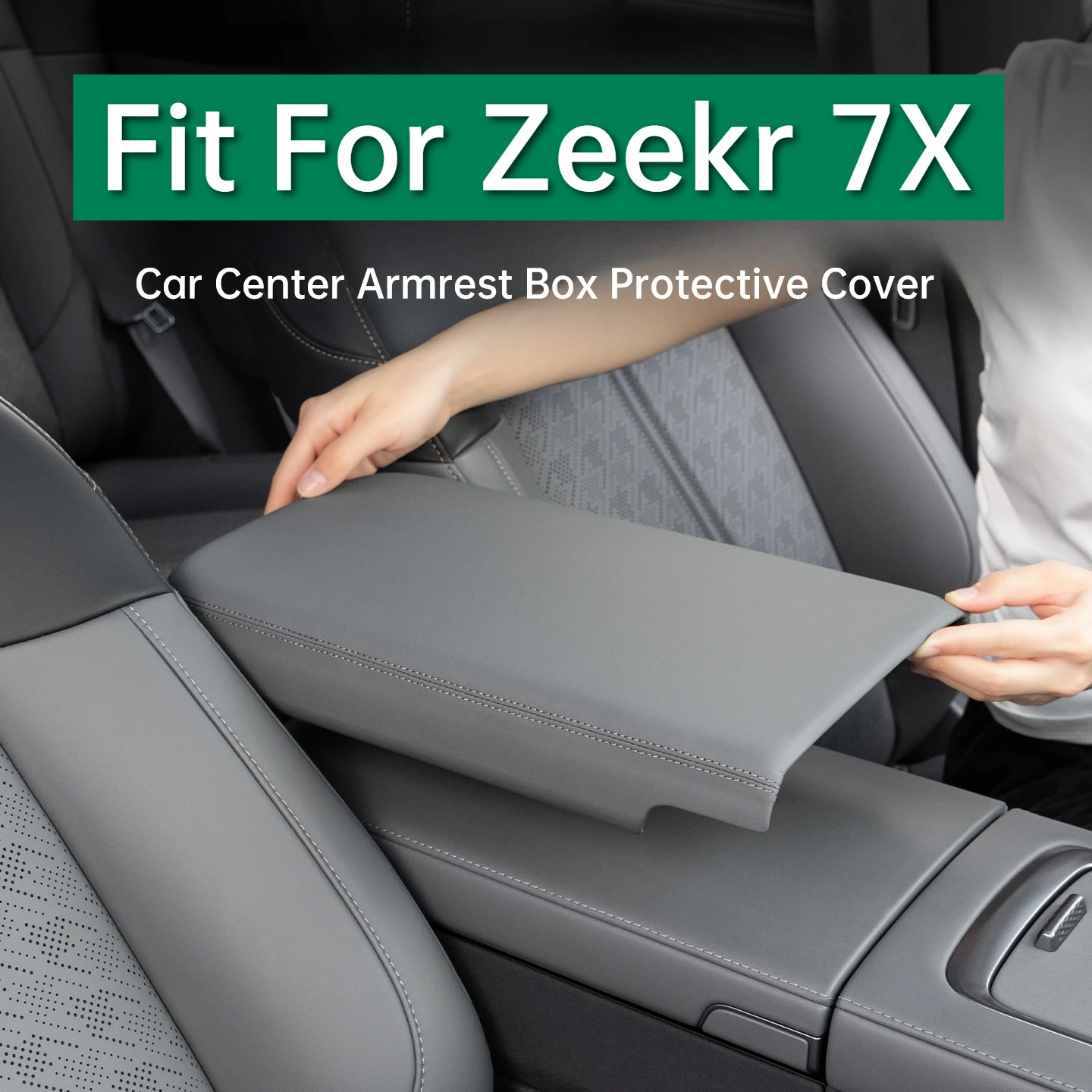 

Fit For Zeekr 7X Car Center Armrest Box Protective Cover Anti Scratch Auto Interior