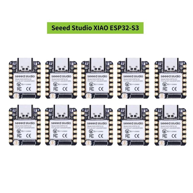 1 st/10 stks ESP32S3 mini development boards Seeed Studio XIAO esp32 s3 Arduino MicroPython Dev Board 240 MHz 2.4 GHz WiFi Bluetooth