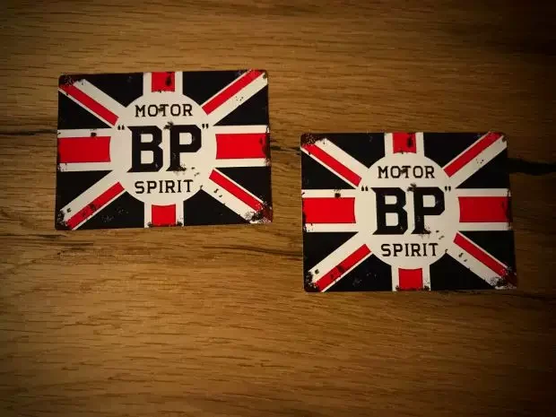 2x Retro Moto Spirit Jack England Sticker Motorcycle Side Fuel Tank Helmet Body Auto Window Tape Car Styling