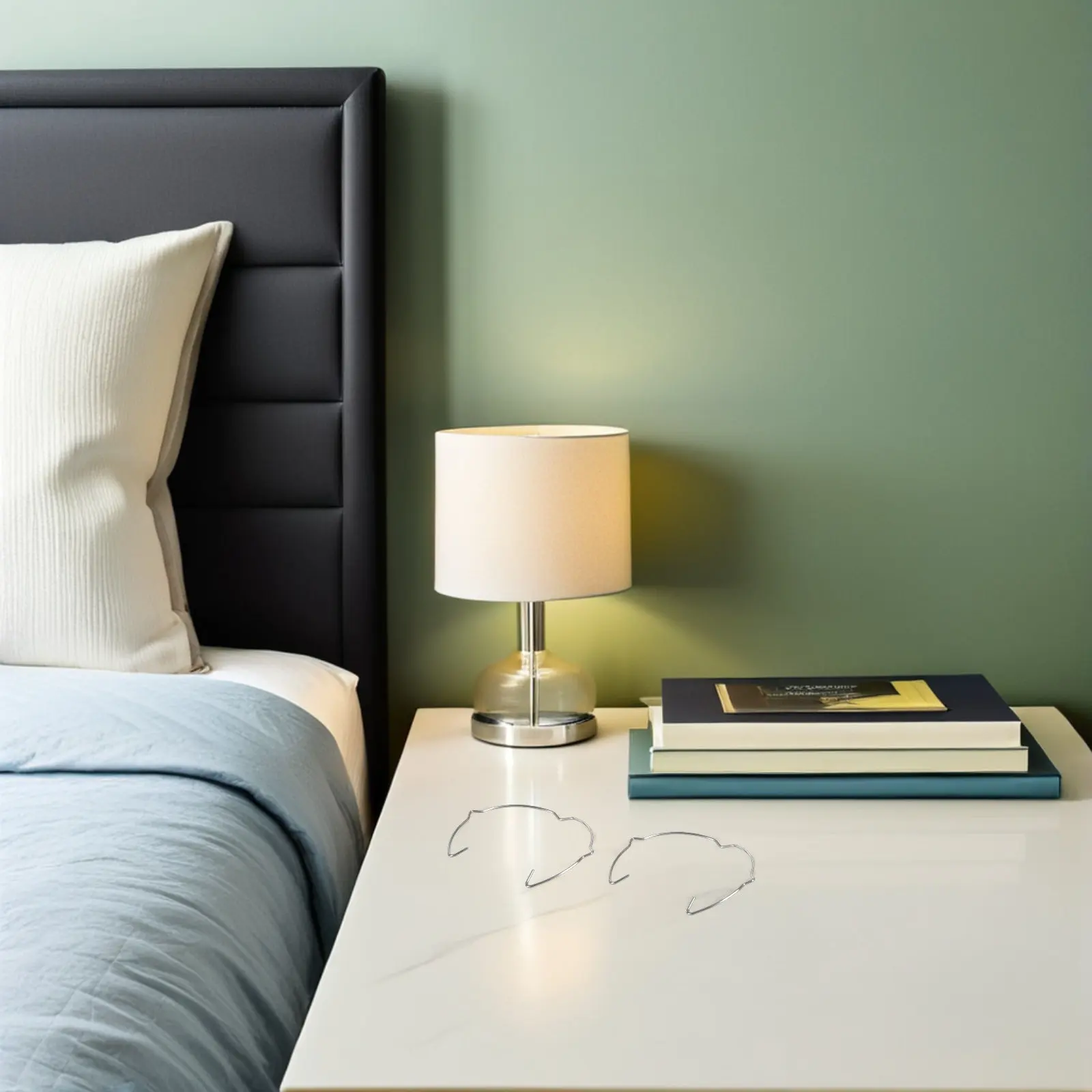 

20 шт. металлических пружинных зажимов для крепления светильников, кольцевые фиксаторы для держателей точечных светильников, сменные крепежные элементы