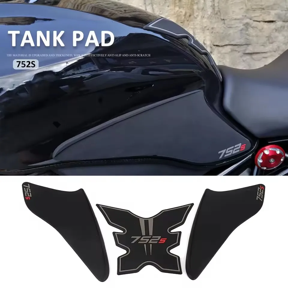 Accessories Tank Pads Side Anti Slip Sticker Protector For Benelli 752S 752s 752 S New Motorcycle Fuel Tank Pad Stickers