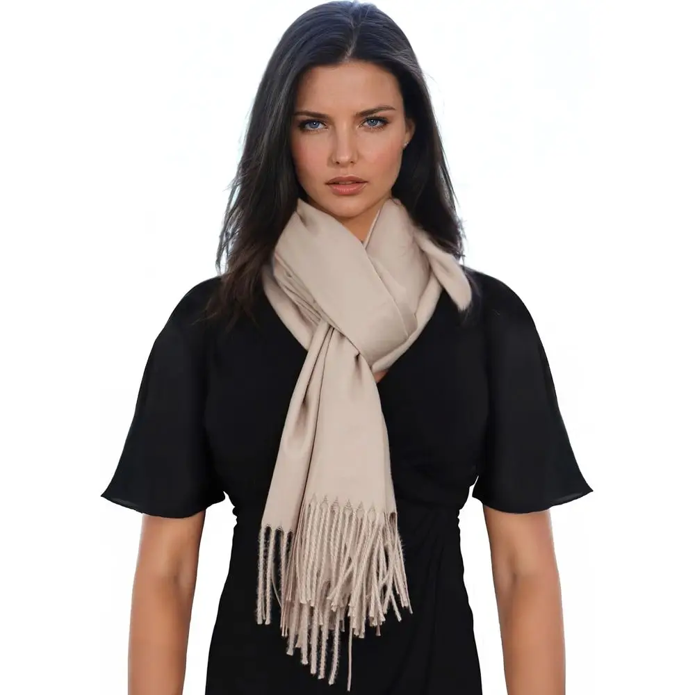 Luxury 100% Pashmina Shawl - Soft & Warm Women's Scarf - Gift Boxed Premium Wraps