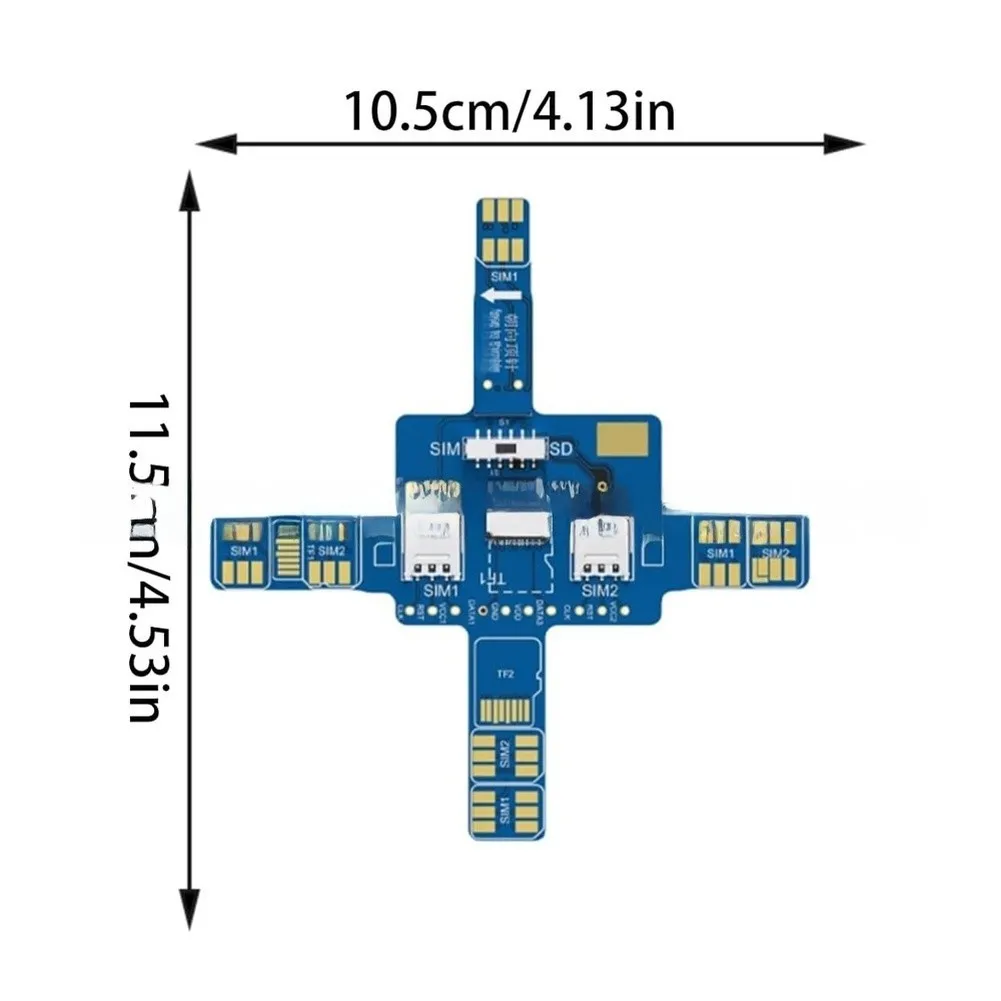 Dual SIM Single SIM Smartphone Signal Test Board Portable PCB Repair Tool for Mobile Signal Analysis and Detection
