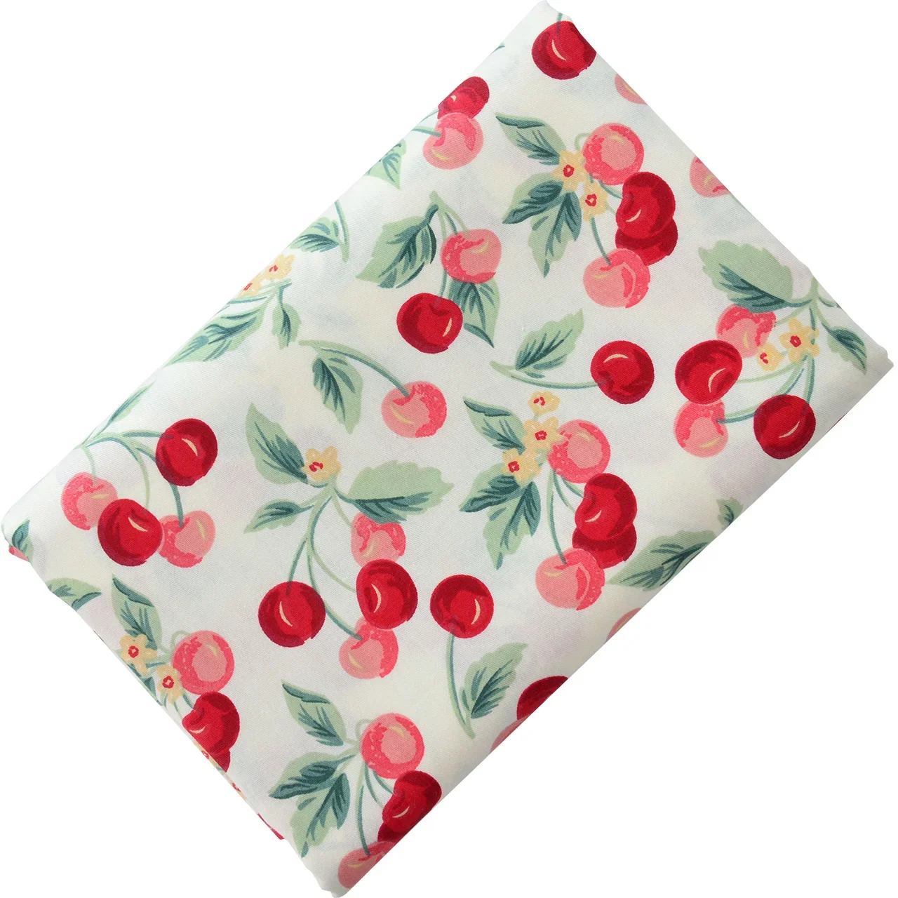 Pure Cotton Twill Fabric with Country Style Floral Print for Handmade Clothing and Bedding, 160x50cm