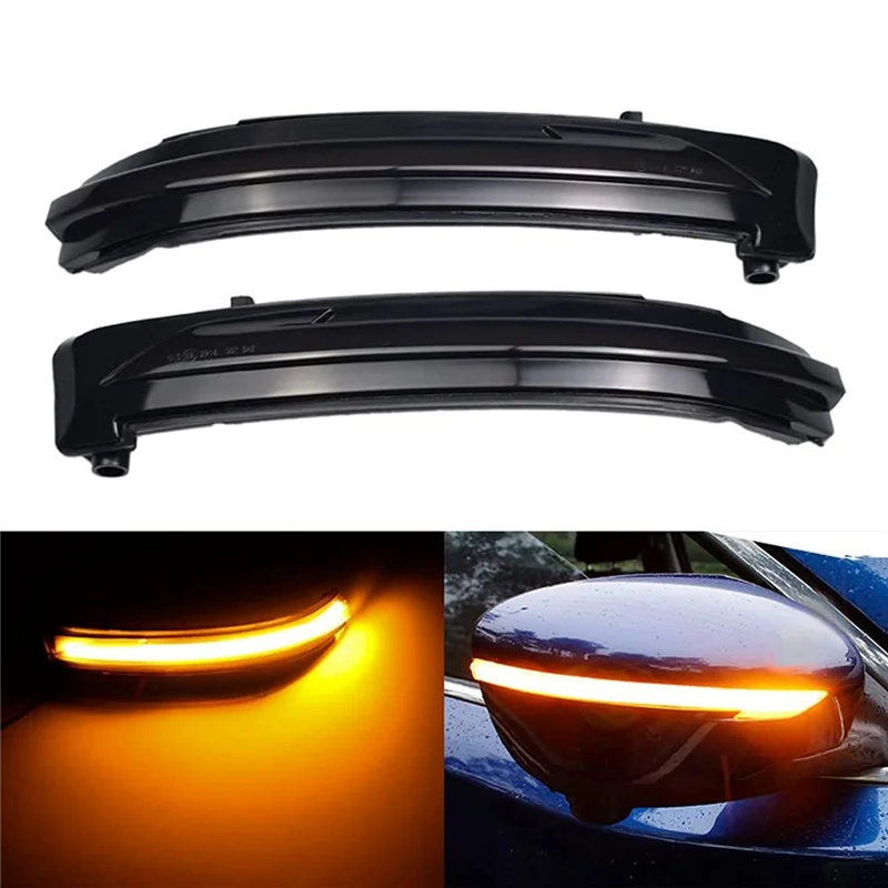 LED Side Mirror Dynamic Turn Signal Sequential Light for Nissan X-Trail T32 Rogue Qashqai J11 Murano Z52 Juke Navara image 5