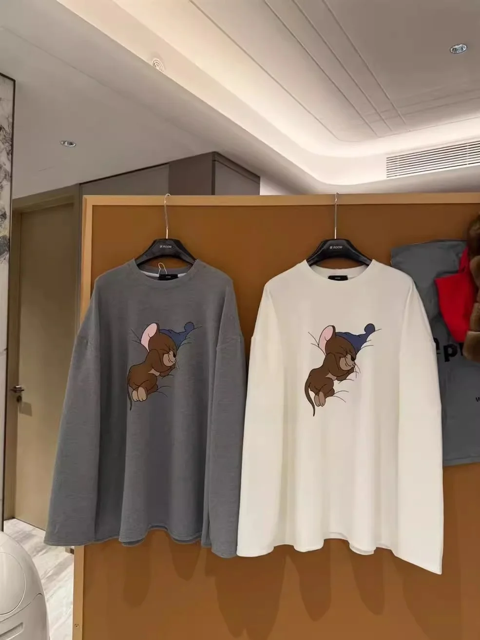 Adorable Long Sve T-irt Women's Cartoon Print Casual Top Dongda Gate Autumn Winter New Sle Universal Fit