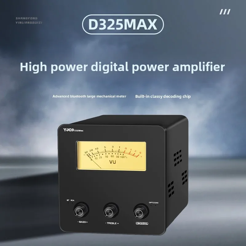 

Home audio digital amplifier, high-power TPA3255 retro mechanical pointer, Bluetooth 5.1 digital power amplifier audio amplifier