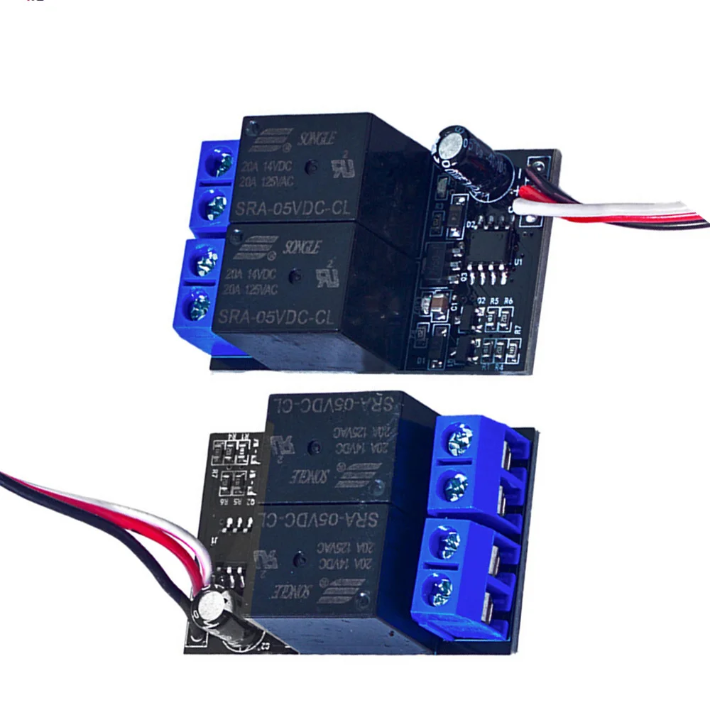 

PWM Remote Control Relay Switch for RC Aircraft Single/Dual Channel for Water Pump, Magnet and LED Light Control