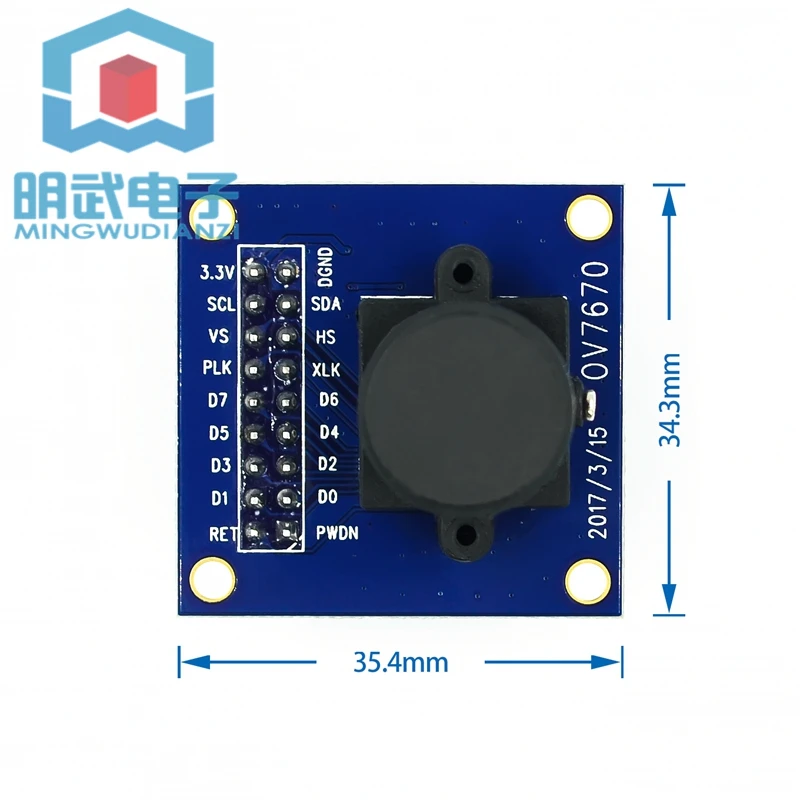 Ov7670 Cameramodule Module STM32 Driver Enkele chip Elektronische leerintegratie