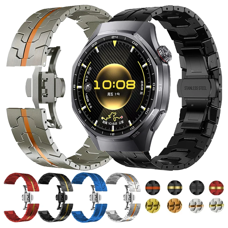 22mm Metal Strap For Huawei Watch GT 6 Pro 46mm Stainless Steel