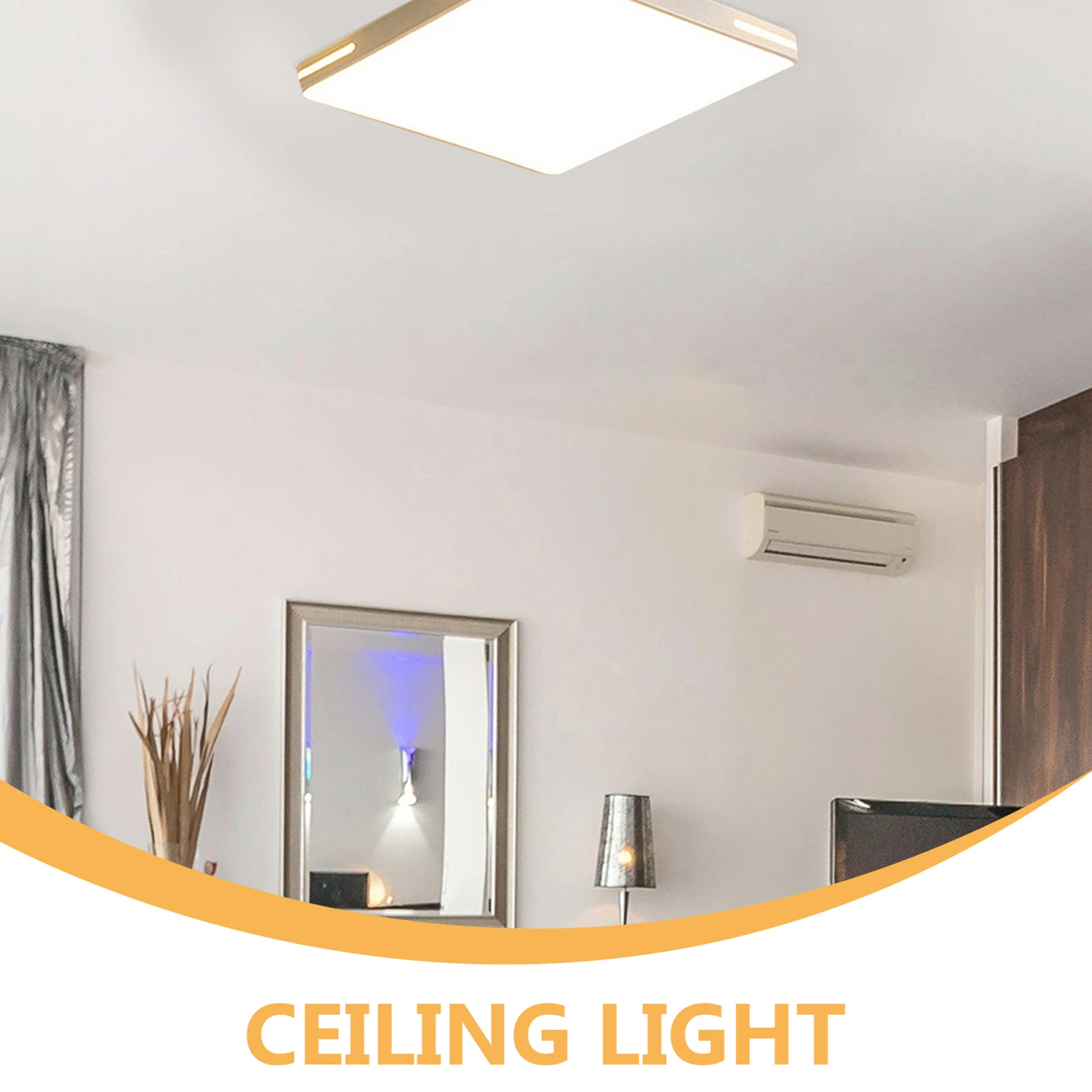 

Modern Style Ceiling Light Flush Mount Living Room Bathroom Light Fixture Decorative Home Lamp Square Shaped Led Ceiling Lamp