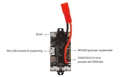 FuriBee V2 F3 EVO Brushed Flight Controller 1-2 S LiPo w/ BB buzzer low-voltage STM32F303CCT6 MPU6050 for brush motor RC car