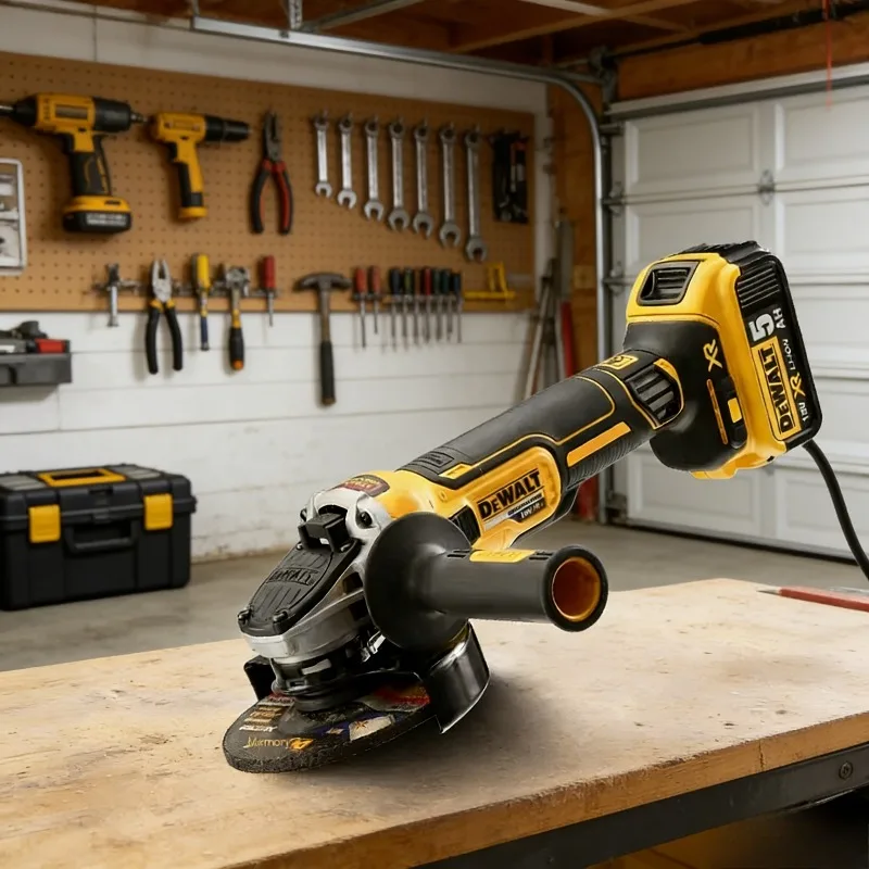 dewalt-dcg405-125mm-flat-head-angle-grinder-bare-machine-tool-cutting-machine-brushless-tools-for-dewalt-20v-battery
