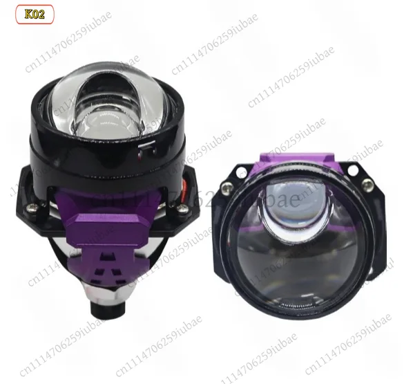 2.5 Inch Bi-LED Laser Fog Light, High & Low Beam Projector Lens Retrofit