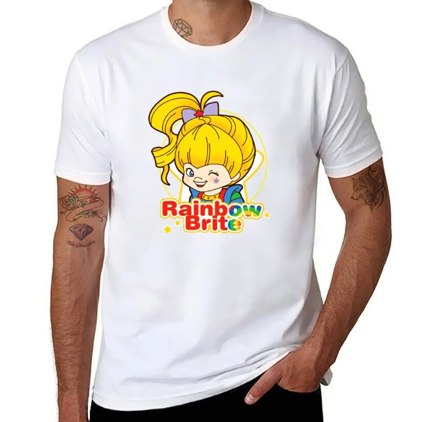 

RainBowzz Briteez cute T-Shirt t shirt custom print anime t shirts for man T-Shirt